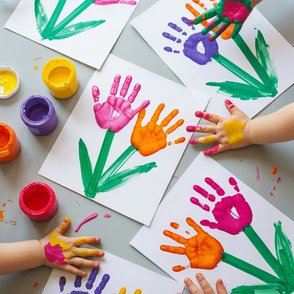 Hand-printed handicrafts