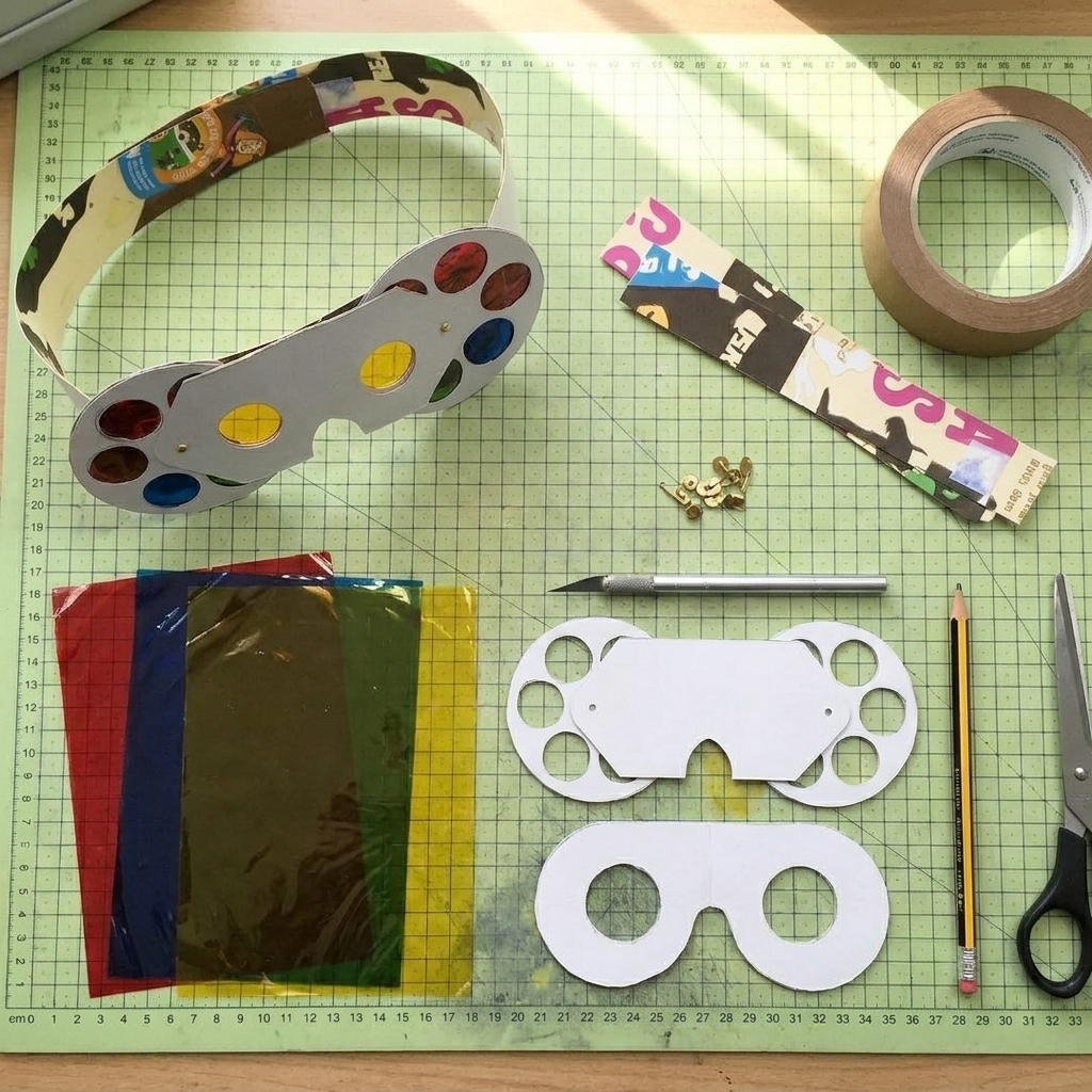 Making 3D glasses for children