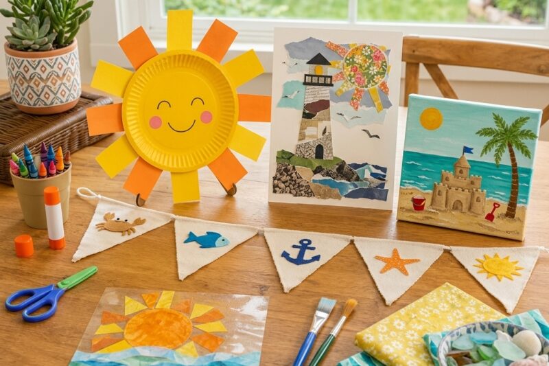 Ideas for summer crafts that children will love: 10 Fun Projects