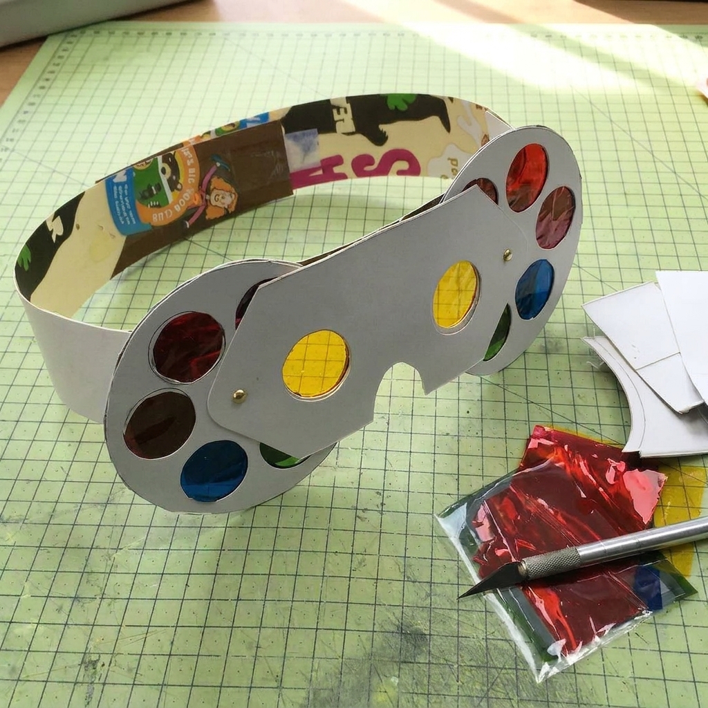 Making 3D glasses for children