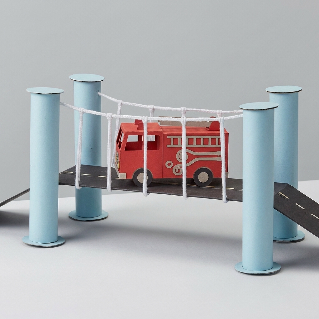 Making a movable bridge for children