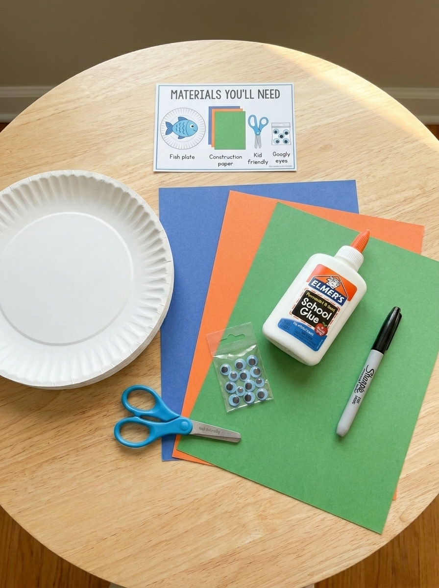 Making animals from paper plates