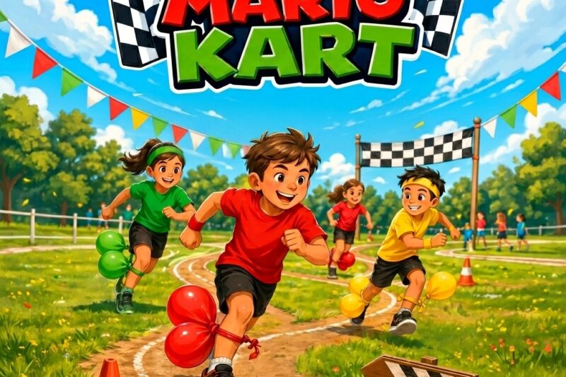 Mario Kart is a great outdoor game for kids. How 10 Travel Tips