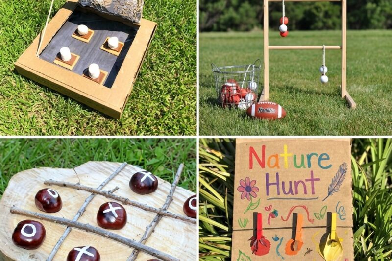 Outdoor camping game for children: 12 Best Family Travel Activities