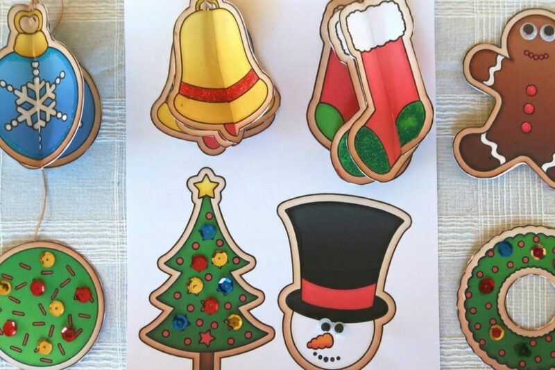 Printable Christmas Ornaments: 10 Best Travel Crafts Ideas