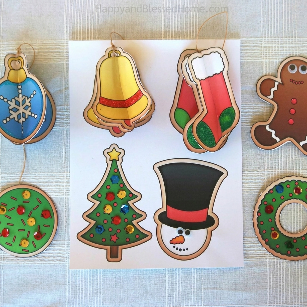 Printable Christmas Ornaments