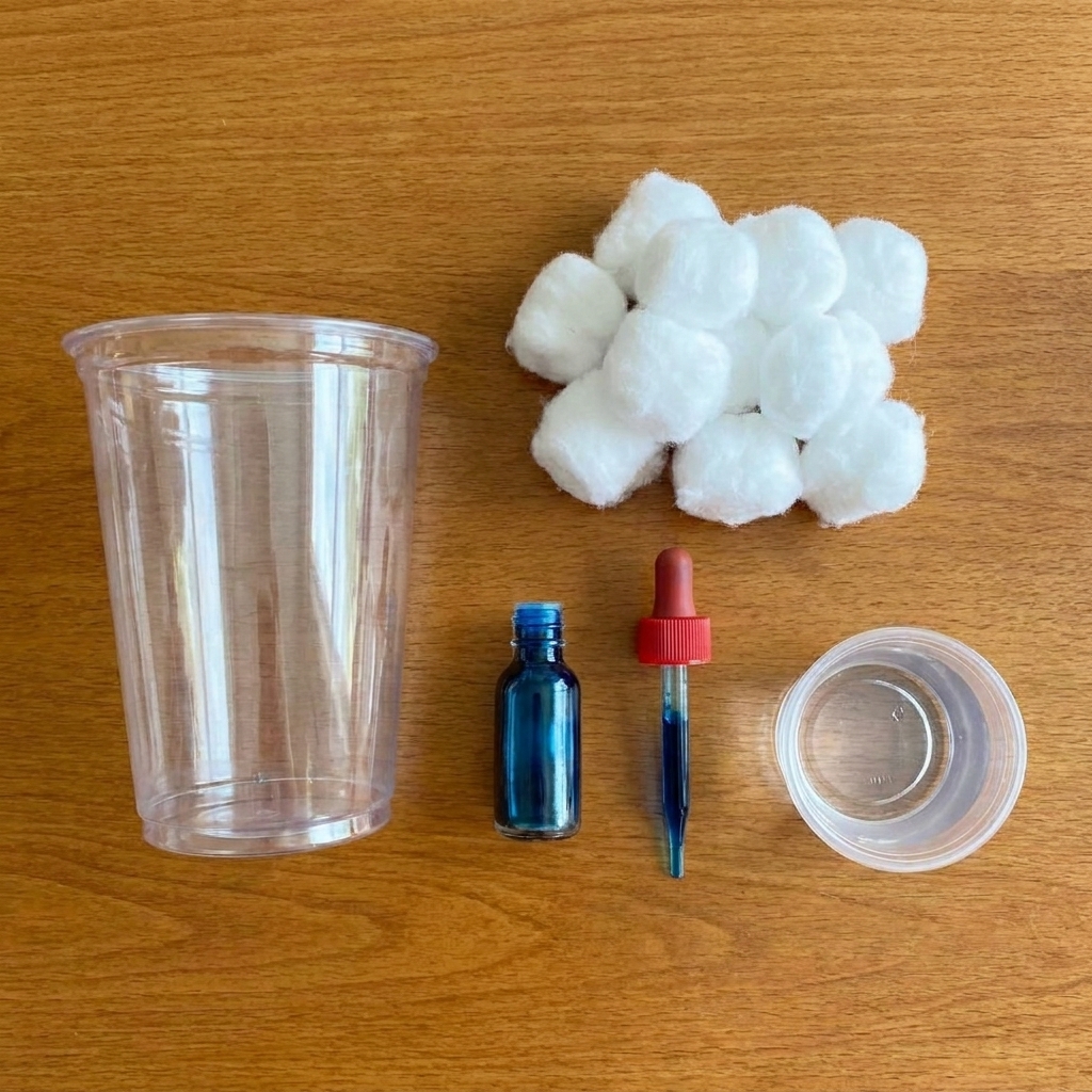 Regenerlebnis im Becher für Kinder