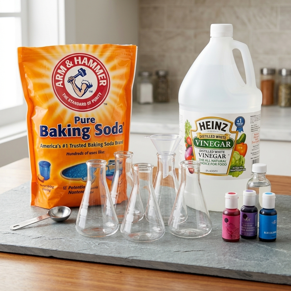 Safe chemical experiments for home use
