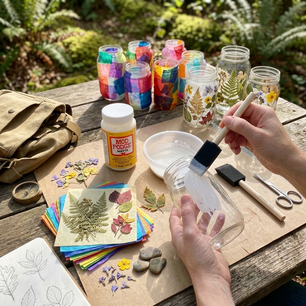 Stained Glass Crafts Suitable for Children