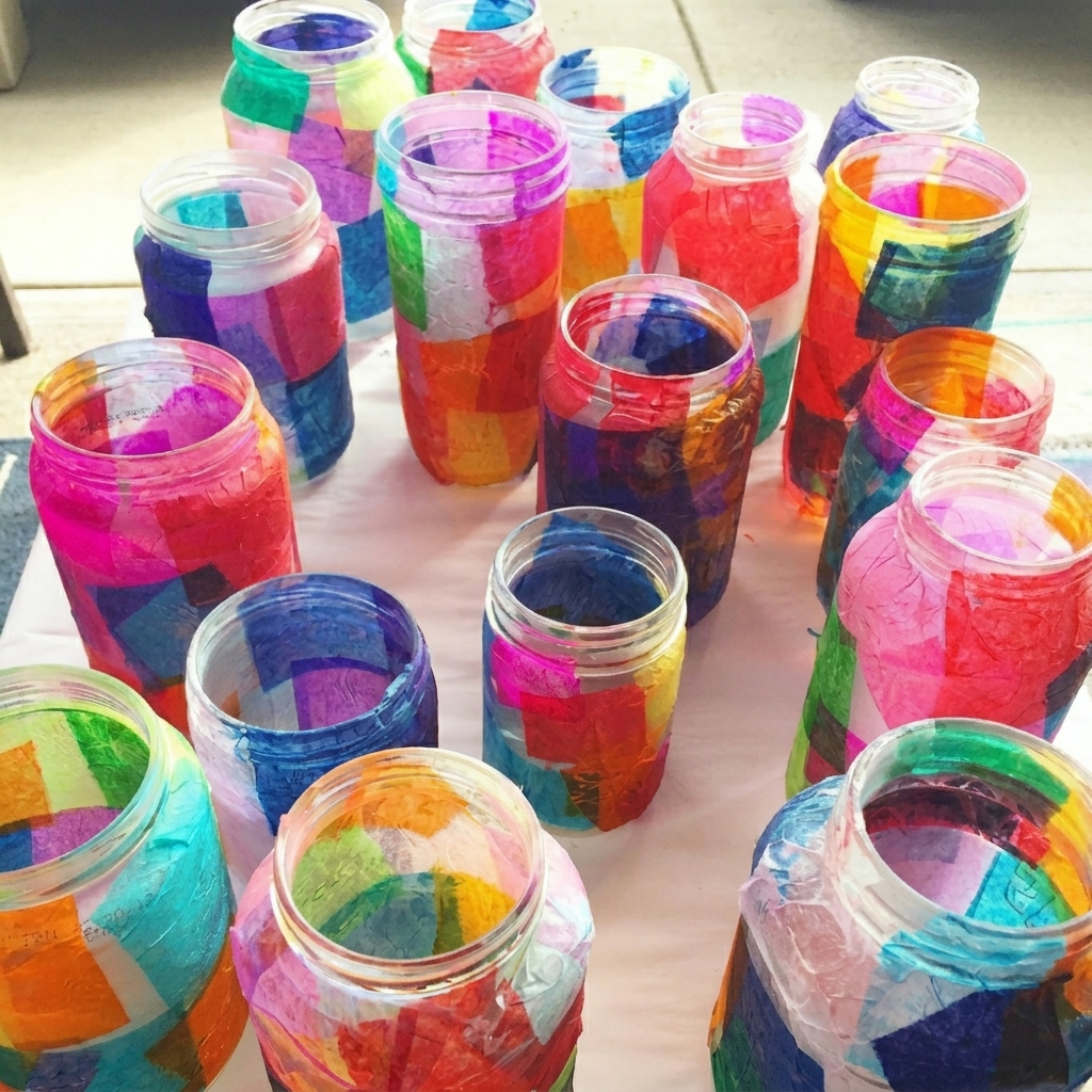 Stained Glass Crafts Suitable for Children