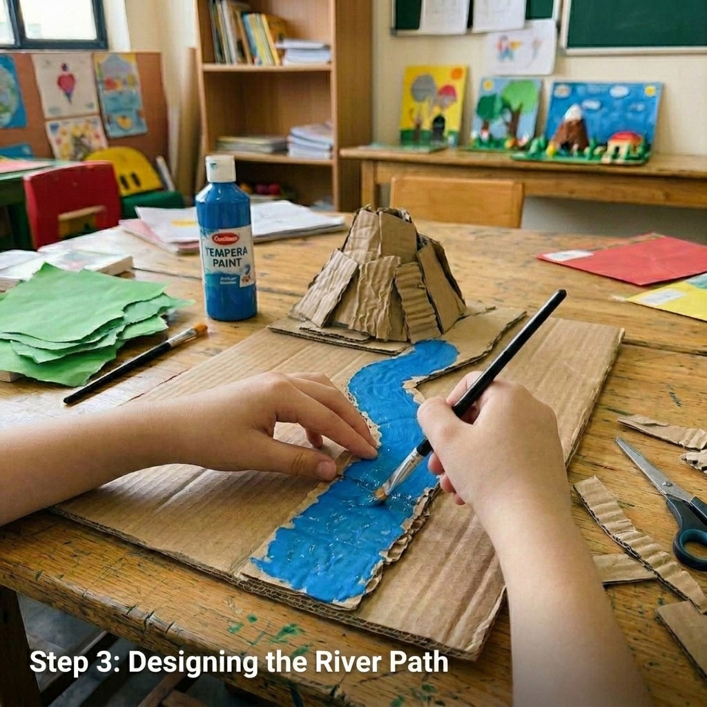 Step 3 Designing the River Path