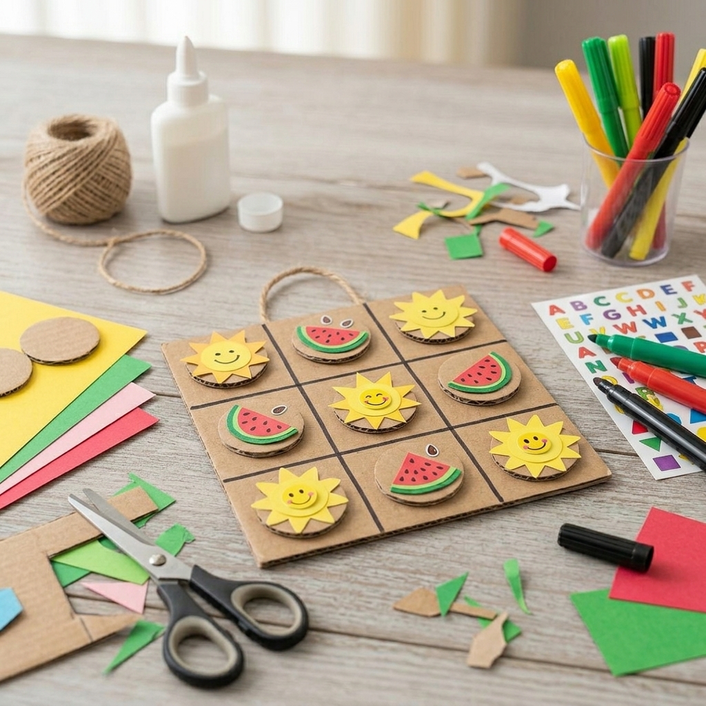 Summer crafts for kids without screens