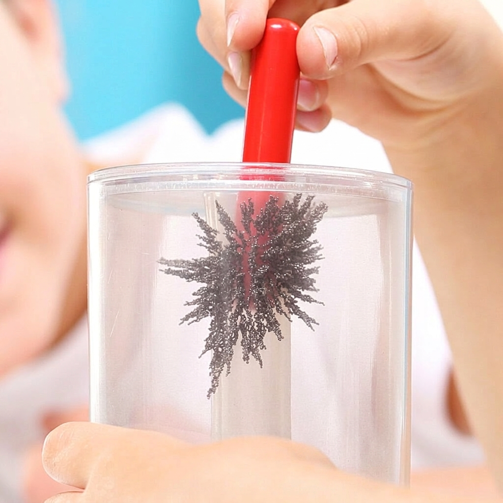 The magnet experiment and metal discovery