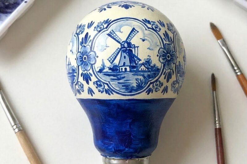 The most beautiful idea for decorating lamps looks surprisingly nice: How to Create It in 5 Steps
