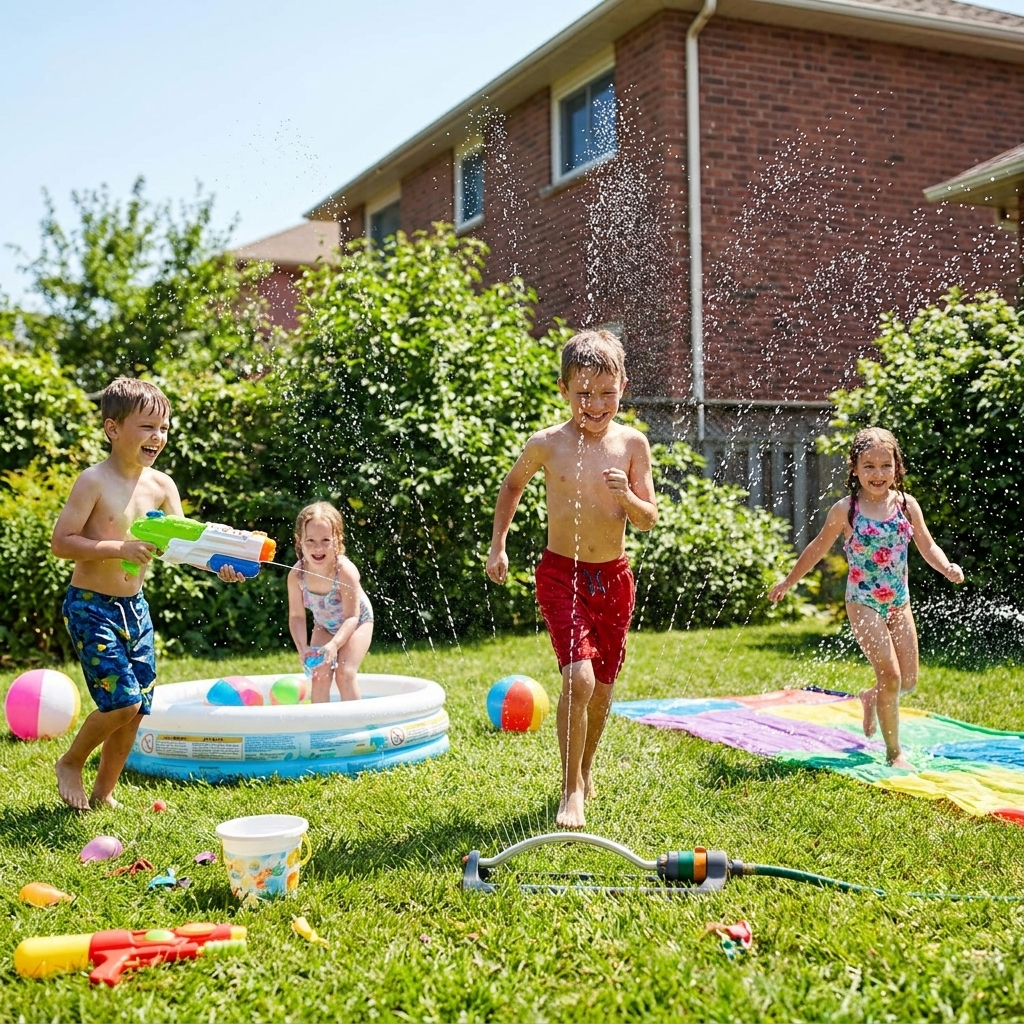 Water games for children.