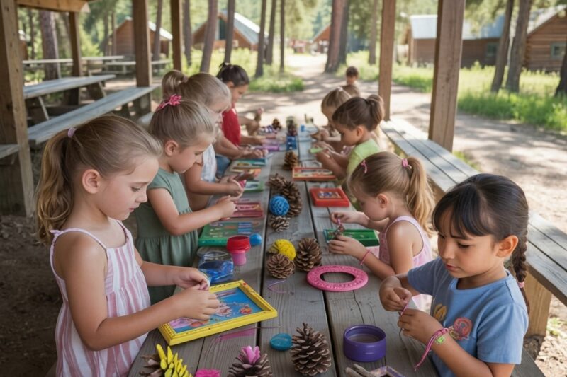 The Best Arts and Crafts Activities for Children in Summer Camps: Best 11 Ideas