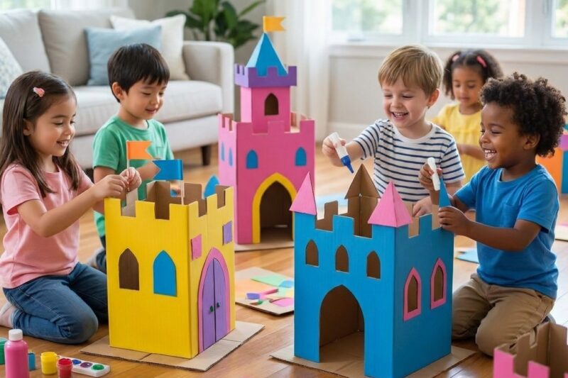 The wonderful cartoon castle project for children. 9 Family Travel Activities