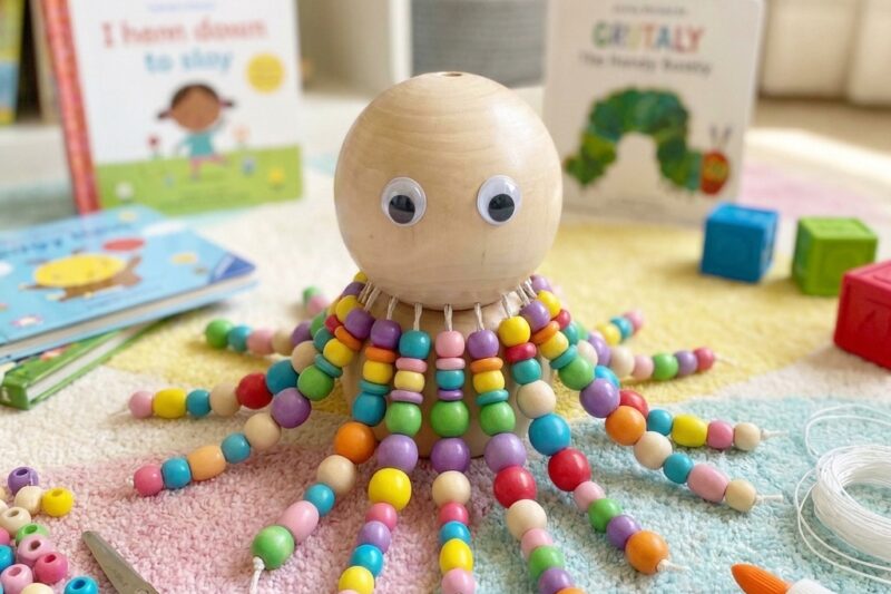Cute Beaded Octopus Project: A Fun and Colorful Craft for Kids