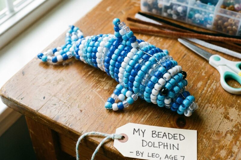 Children’s Craft Project: How to Create a Beaded Dolphin