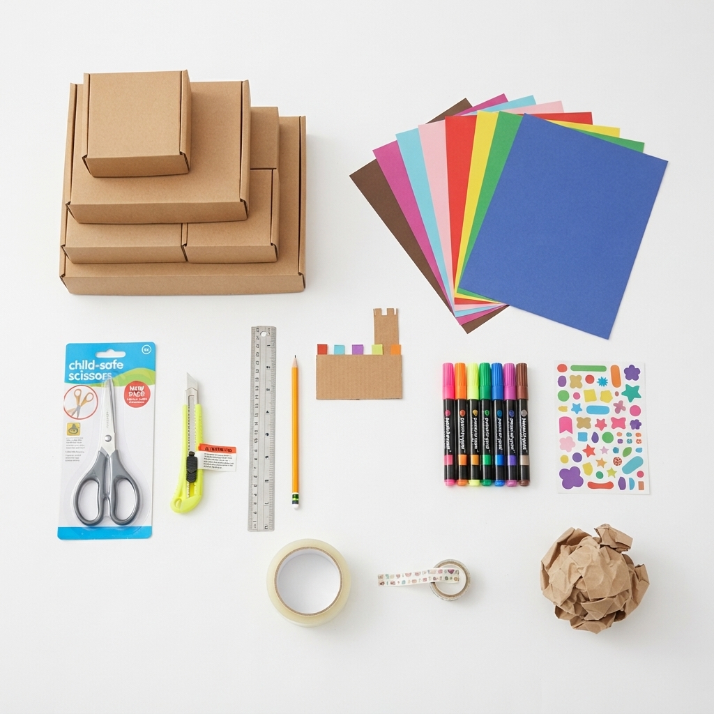 Cardboard building blocks
