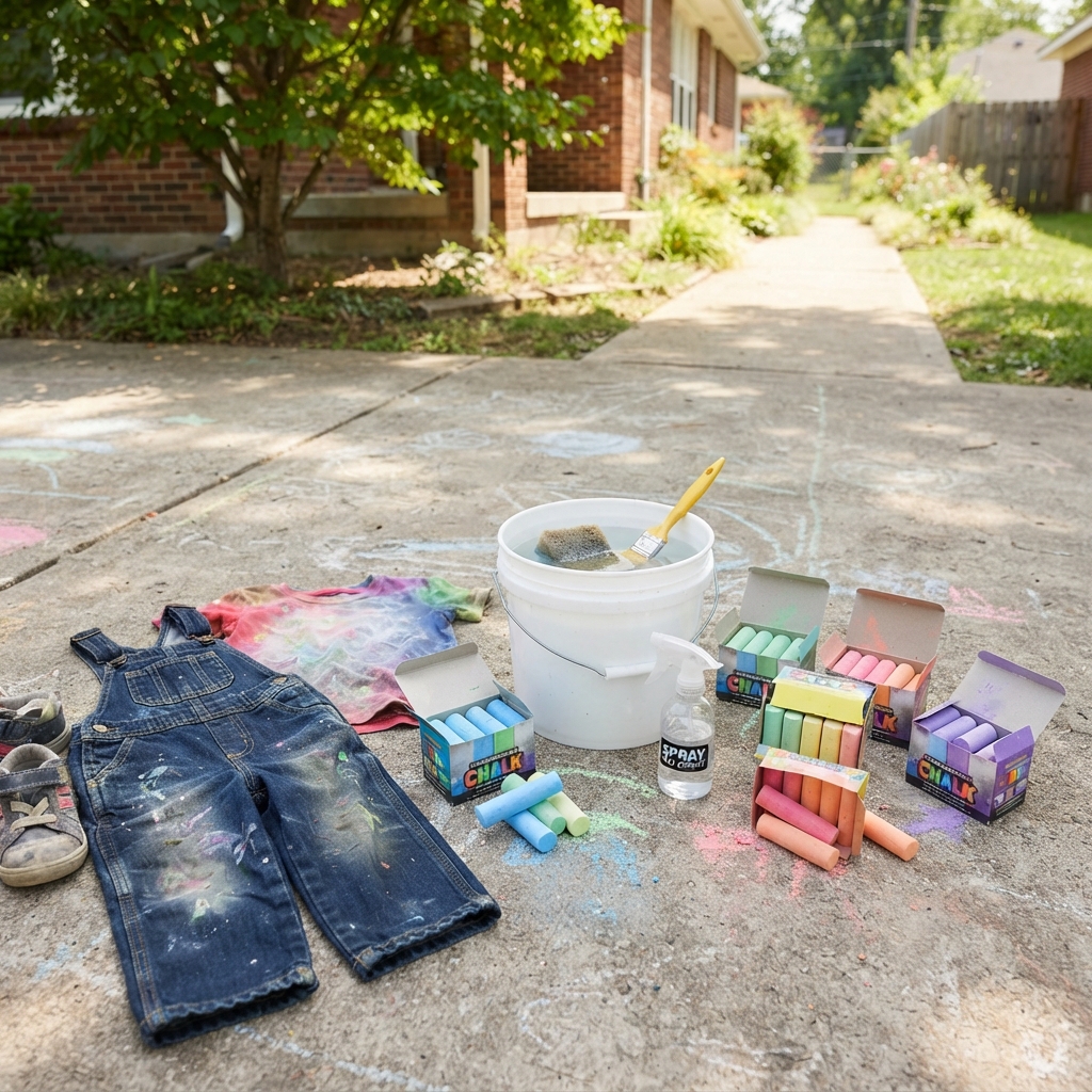 Chalk art