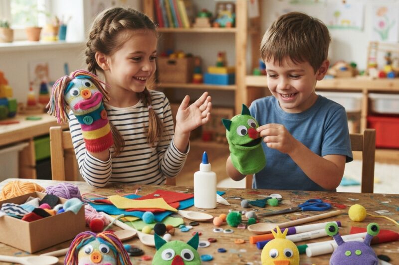 DIY Handmade Puppet Project: A Creative Craft Kids Will Love