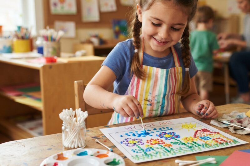 Drawing with Cotton Swabs: A Fun Art Activity Kids Will Love