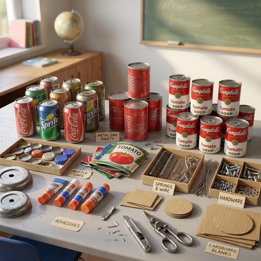 Easy School Projects Using Recycled Materials for Children