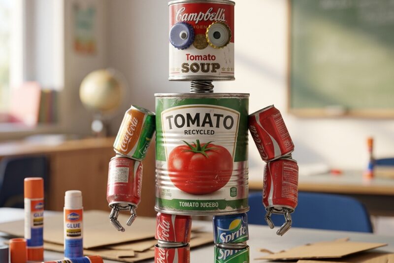 Easy School Projects Using Recycled Materials for Children