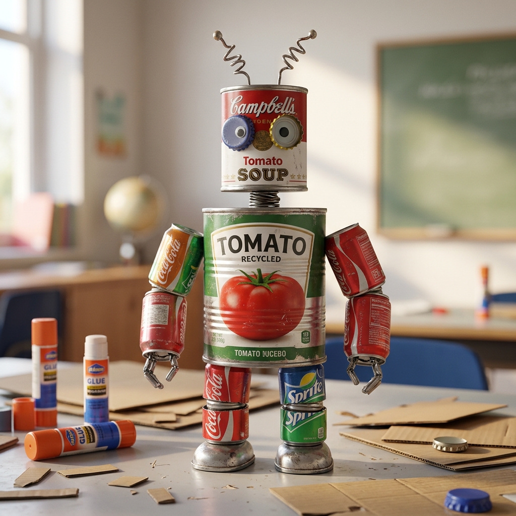 Easy School Projects Using Recycled Materials for Children