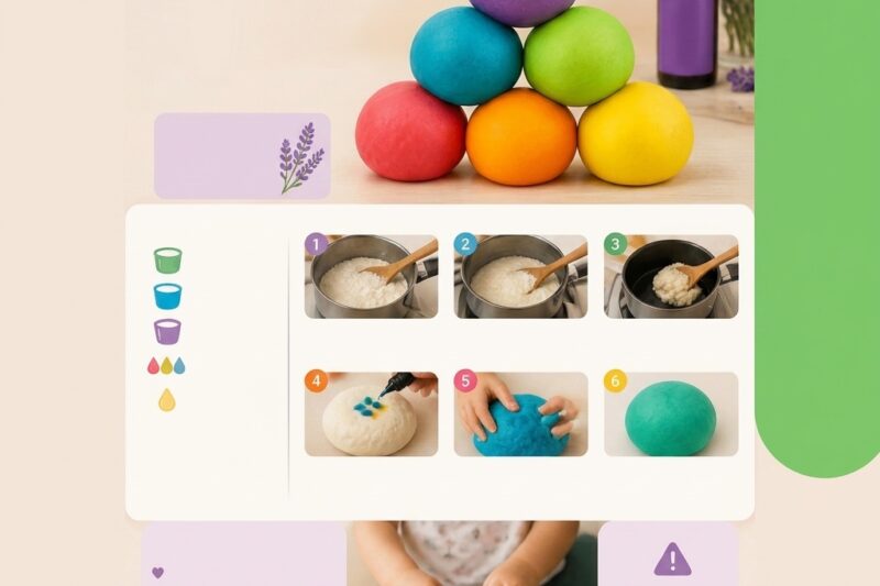 Handmade Play Clay: A Fun and Creative Project Children Love