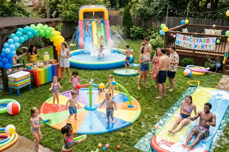 Here Are Some Great Ideas for Backyard Water Parties!