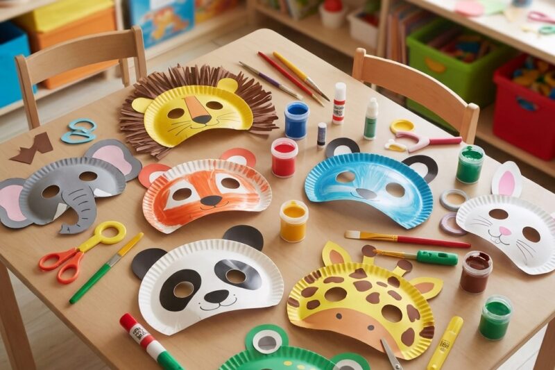 How to Make Paper Masks: A Fun and Creative Craft for Kids