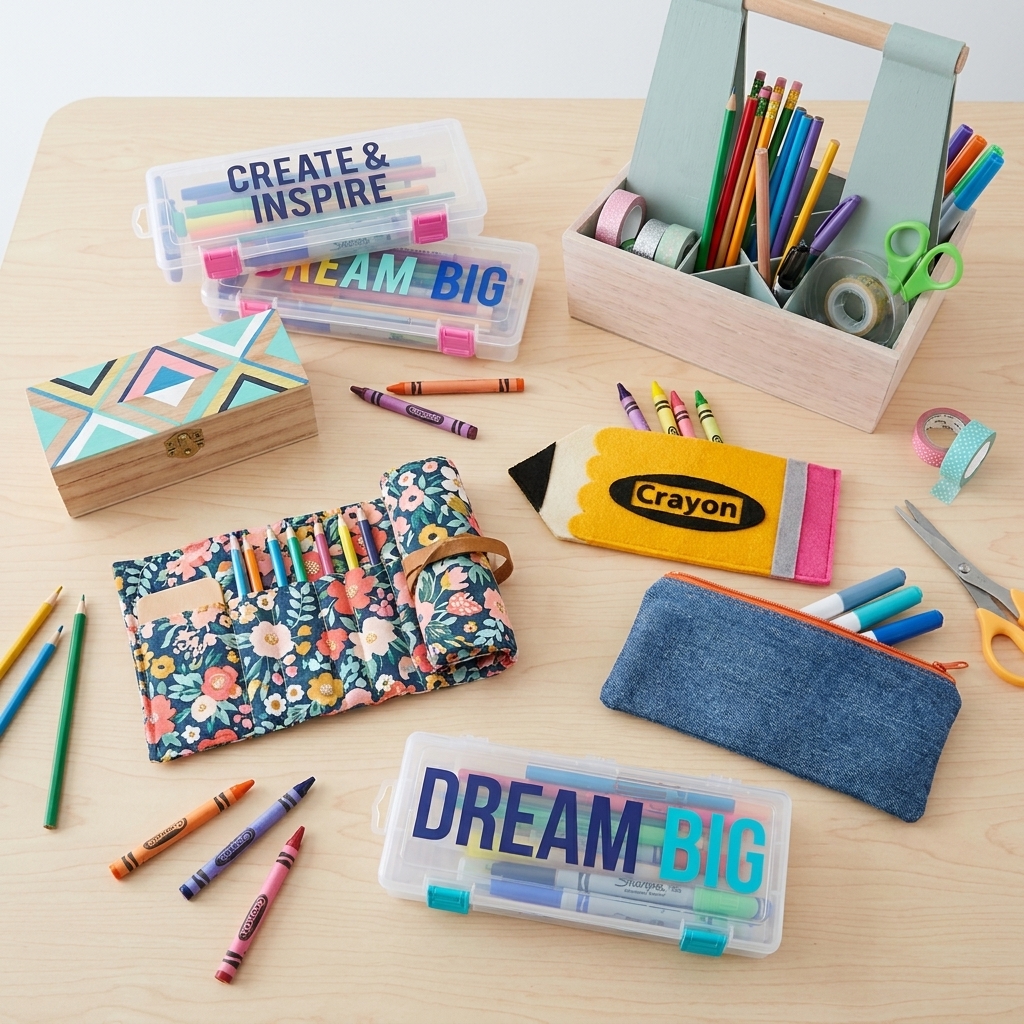 Making a Pencil Case from Cardboard