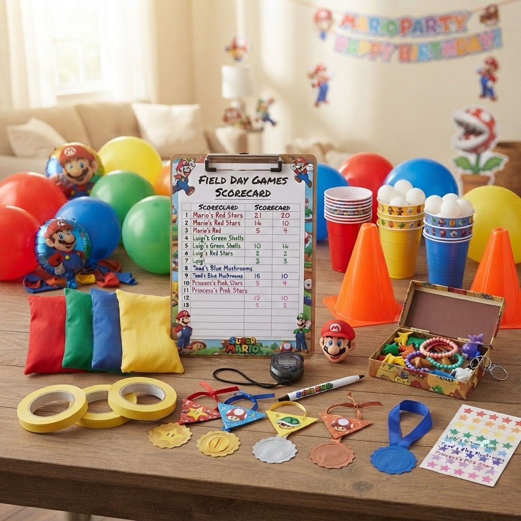 Mini Mario Party game project