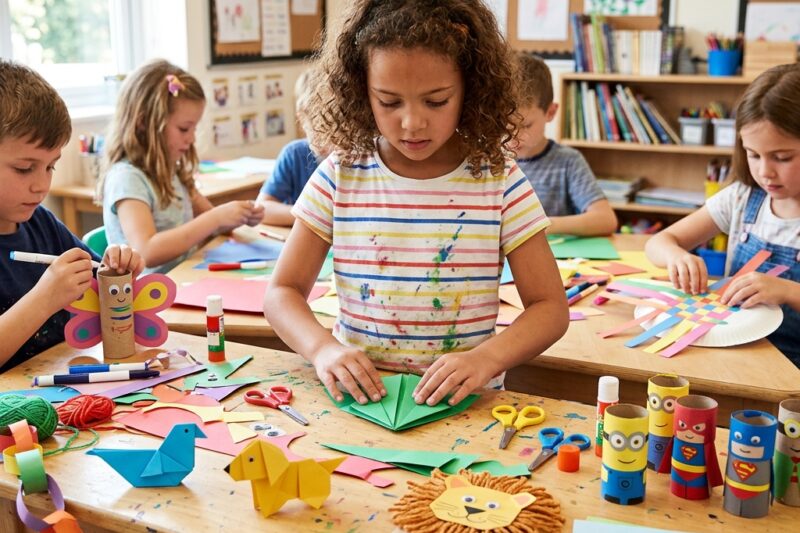 Paper Crafts for Kids: Fun, Creative, and Educational DIY Projects