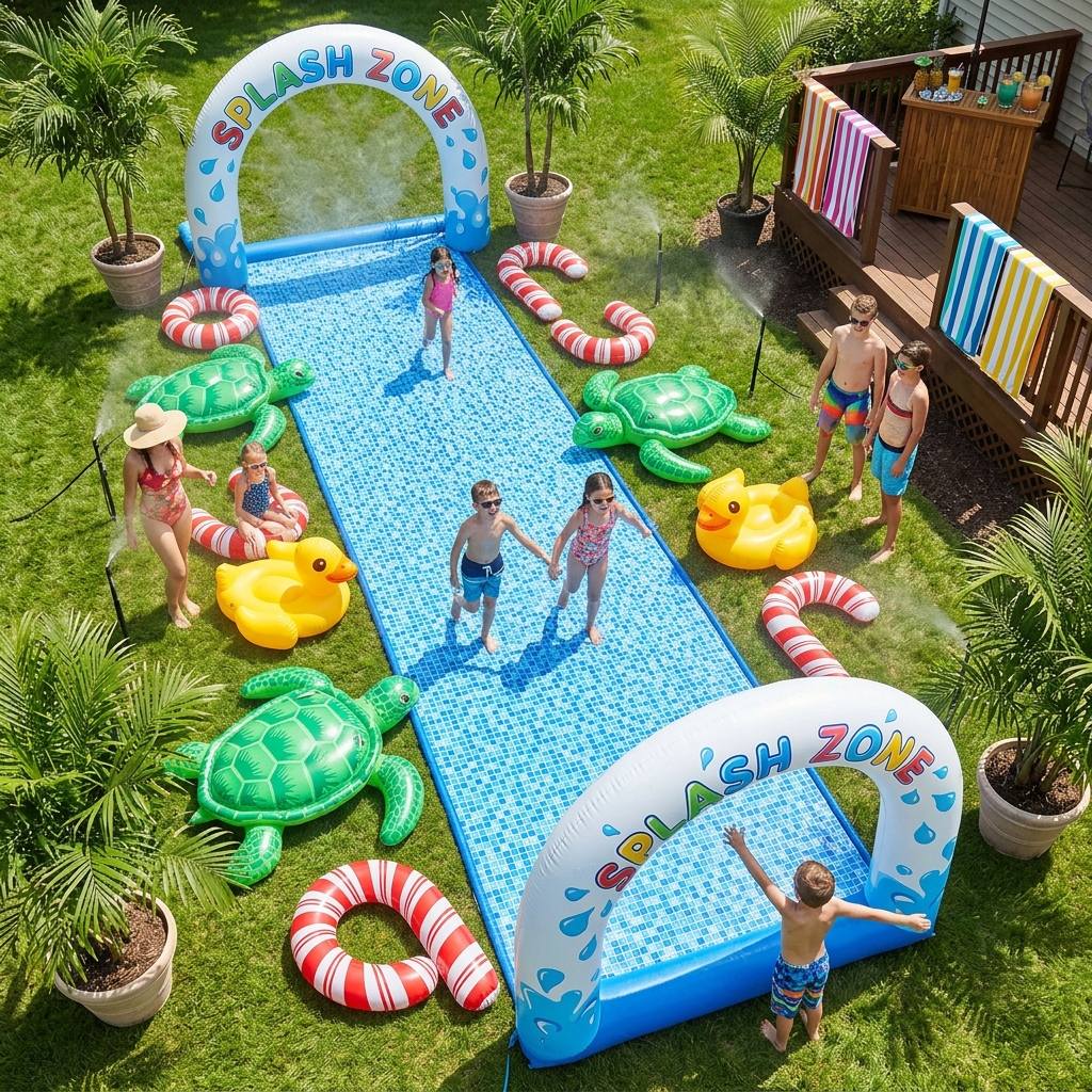 Pool Party Games Without a Pool