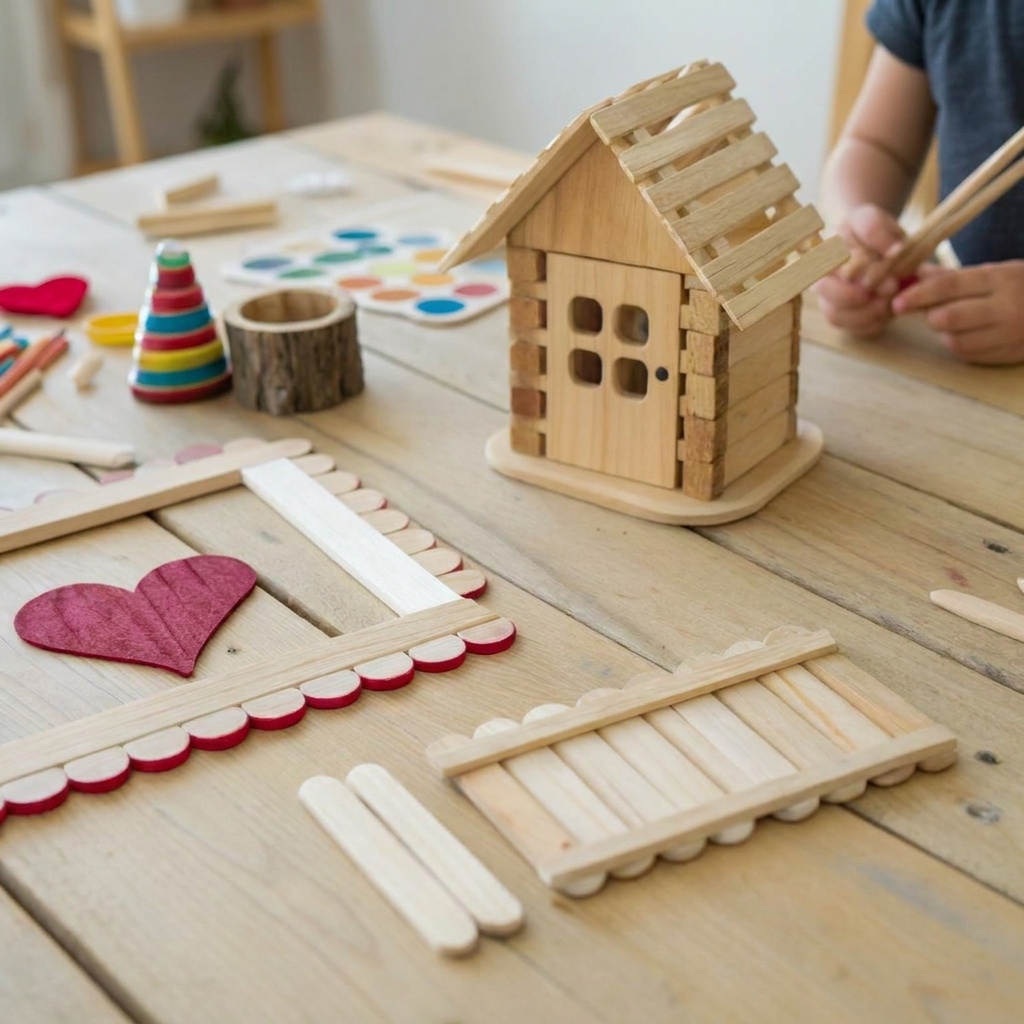 Popsicle Stick Art