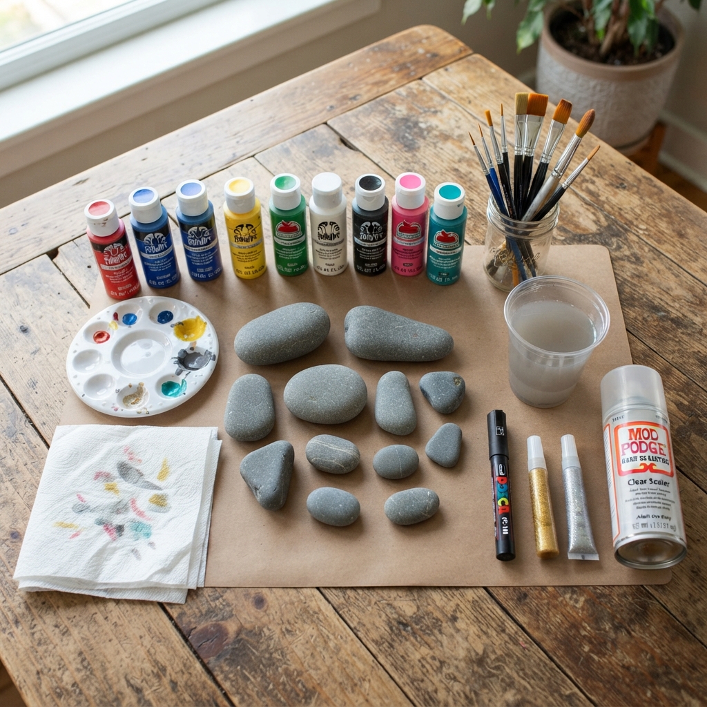 Rock Painting for Kids