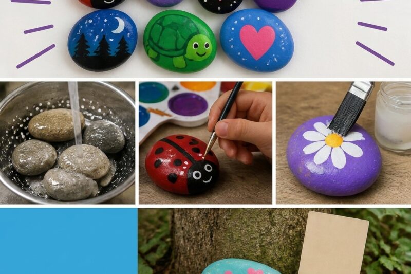 Rock Painting for Kids: A Fun and Creative Project Children Love