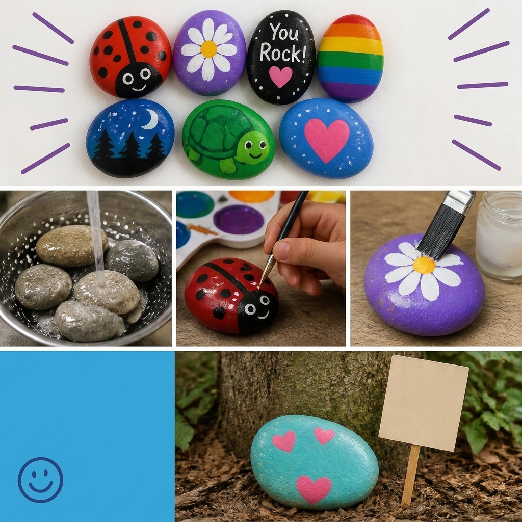 Rock Painting for Kids