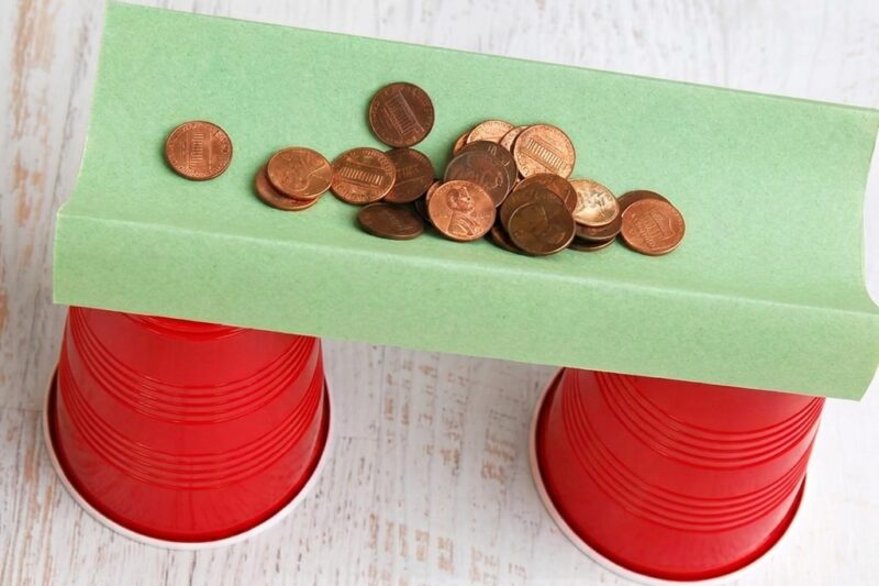 School Projects: Building a Paper Bridge That Holds 100 Coins