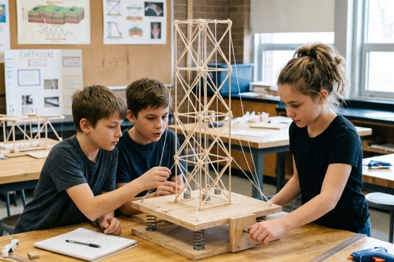 School Projects: The Experience of Building an Earthquake-Resistant Tower