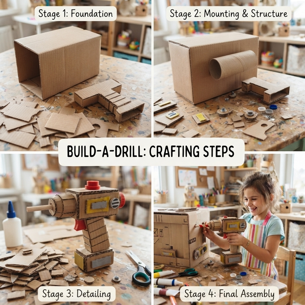 cardboard drill
