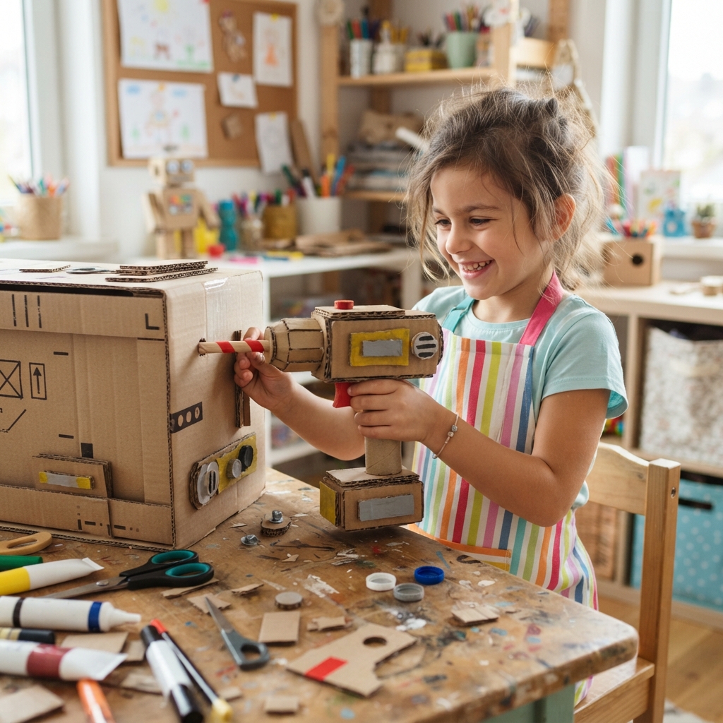cardboard drill i