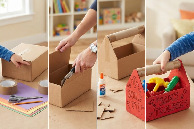cardboard toolbox