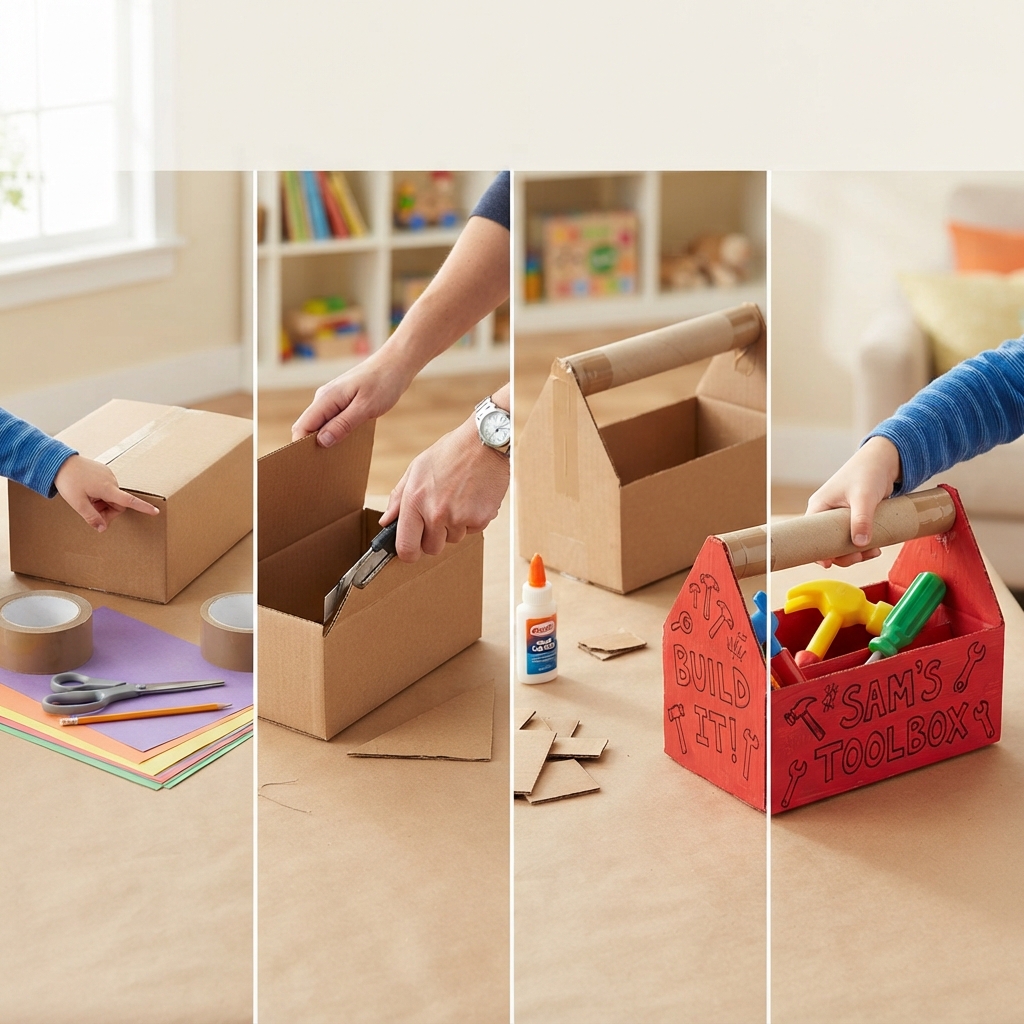 cardboard toolbox
