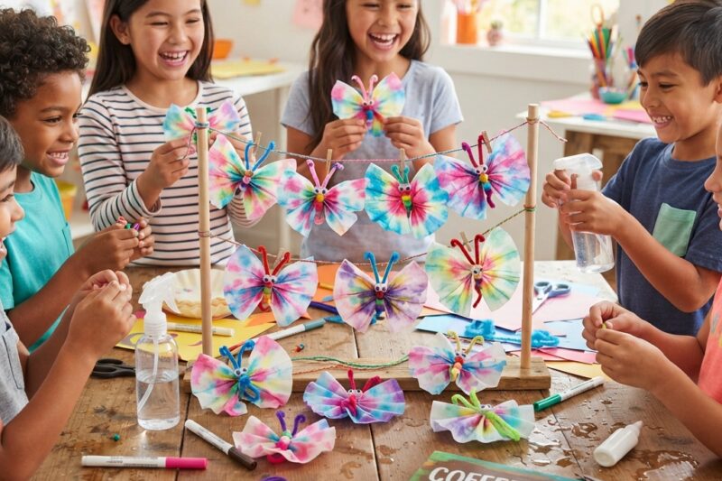 Coffee Filter Butterflies: A Colorful Craft Kids Will Love