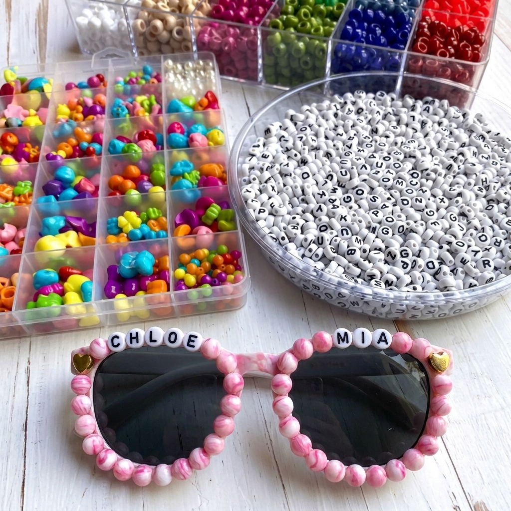 easy beaded sunglasses projec