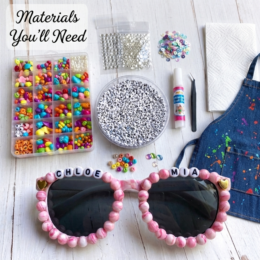 easy beaded sunglasses project i